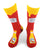 Mustard Bottle Socks. Hot Dog, Coney Dog Socks