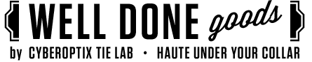 Well Done Goods, by Cyberoptix logo