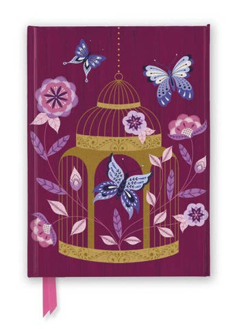 Freedom Flight Butterflies Foil Paper Journal, Jenny Zemanek. By Flame Tree