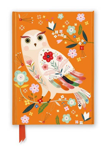 Folk Owl Journal, Bee Brown. By Flame Tree