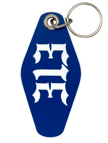 313 Motel Style Keychain, Detroit Bag Charm