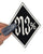 313 Percent Patch. Biker Style Iron-on Embroidered Patch