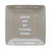 Square ceramic trinket dish with text 'WHERE ARE MY FUCKING THINGS' on a white background