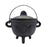 4.5 cast iron cauldron with lid on