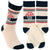 Pair of socks with text and checkered patterns on a white background. Text reads "With all due respect, fuck that."