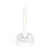 White Mystical Moon Spell Candle Holder, mini candle holder