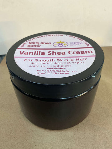 Fourera's Natural Beauty Vanilla Shea Cream : 2 oz