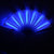 Bright Blue LED Fan, Light-Up Rave Fans