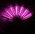 Bright Pink LED Fan, Light-Up Rave Fans
