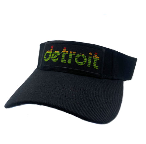 PEAK Detroit Black Visor