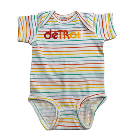 Old English D, Detroit Baby Snapsuit, Well Done Goods – Well Done Goods, by  Cyberoptix