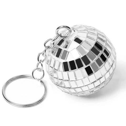 Mini Disco Ball Keychain