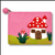 Wool Felt Zipper Pouch - Fair Trade Craft from Nepal