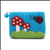 Wool Felt Zipper Pouch - Fair Trade Craft from Nepal