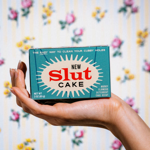Slut Cake Triple Milled Boxed Bar Soap | Funny Soap, by Whiskey River Soap Co.
