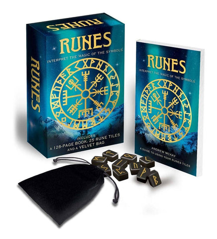 Runes Book & Card Deck (Arcturus Oracle Kits)