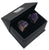 Amethyst Crystal Cluster Cufflinks, Electroformed Copper