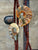 Classic Ammonite Bolo Tie. Fossil Stone Bola Leather Lariat Necklace