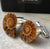 Classic Ammonite Fossil Cufflinks