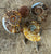 Ammonite Lapel Pin, Fossil Stone Brooch. Stick Pin, Hat Pin, Alternative Boutonniere