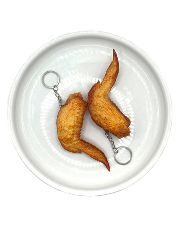 Chicken Wing Keychain, 2 Styles to Choose From!