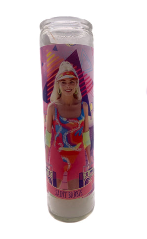Barbie Prayer Candle. Celebrity Saint Prayer Candle, by Luminary and Co.