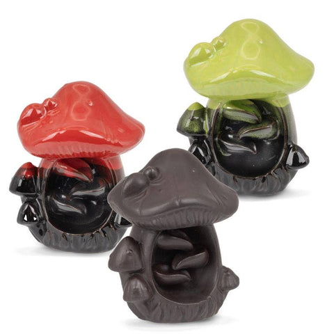 Mushroom Backflow Incense Burner