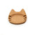 Cat Shaped Wooden Sauce Dish