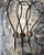 Black Ammonite Bolo Tie. Fossil Stone Bola Leather Lariat Necklace
