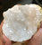 white quartz geode half from morocco