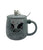 Cat Love Music Mug with Lid and Spoon!