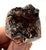 Citrine Crystal Cluster Rings, Size 8.5. Large Electroformed Copper Band