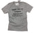 Condemned as Dangerous & Unsafe, Detroit T-Shirt, grey