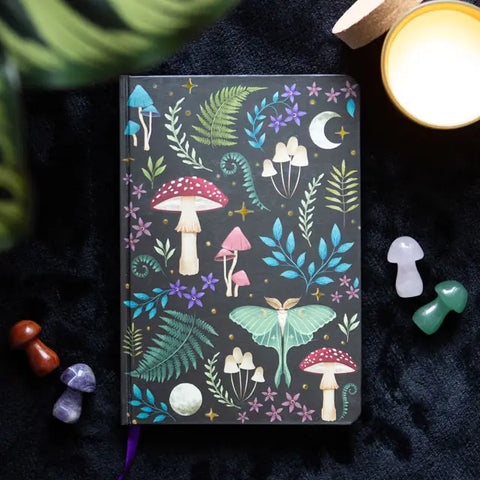 Dark Forest Lined Journal, Notebook.