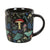 Dark Forest Mug, Ceramic Coffee Cup.