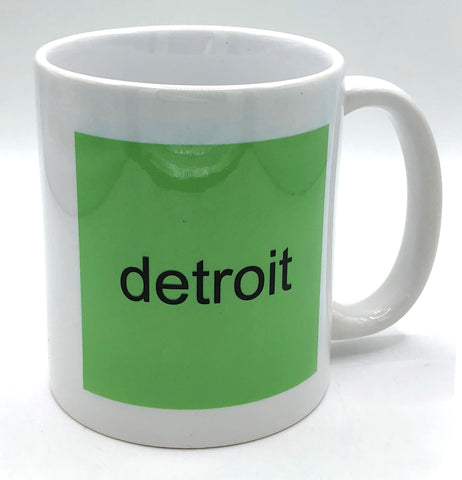 Detroit Brat Coded Coffee Mug