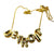 Detroit Bubble Letter Necklace, Balloon Script Pendant