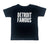Detroit Famous Toddler Tee. Youth T-Shirt, Kids Baby Tee