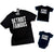 Detroit Famous Baby One-Piece, Infant Bodysuit, Black Playsuit