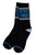 Detroit Famous Socks. Black Crew Cut Gym Socks, by Well Done Goods