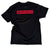 Detroit Original T-Shirt - Never Fake It! Extra Strength Red on Black