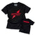 Detroit Original T-Shirt - Never Fake It! Extra Strength Red on Black