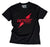 Detroit Original T-Shirt - Never Fake It! Extra Strength Red on Black