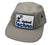 Detroit Fun Police 5 Panel Hat, DPD Old Logo Parody Military Style Cap - Black or Grey