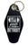 Detroit Techno Motel Style Keychain - Double-Sided Engraved Bag Charm
