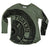 Manhole Cover Hacci Knit Pullover, Olive. Unisex/Women's Cut - Detroit Tire Print
