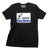 Detroit Techno - Fun Police T-Shirt! Black Shirt, DPD Old Logo Parody