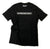 Detroiters Only T-Shirt, Black Shirt. 80s Logo Parody