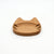 Cat Shaped Wooden Sauce Dish