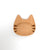 Cat Shaped Wooden Sauce Dish
